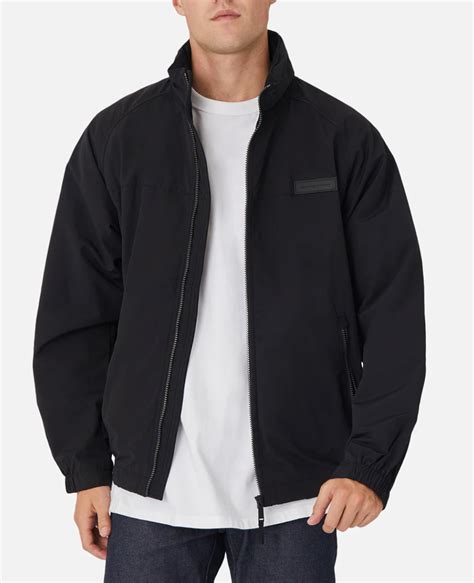 Nylon Trafford Jacket in Black 